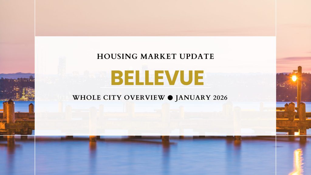 Hosuing Market Update Bellevue Washington Whole City overview w/